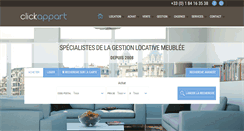 Desktop Screenshot of clickappart.com
